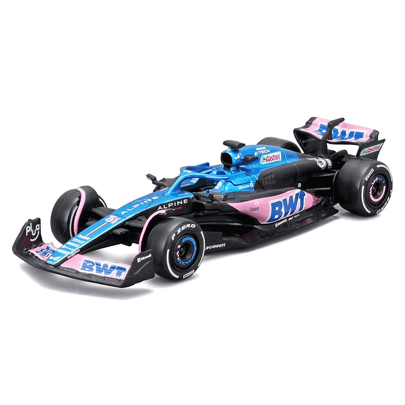 ماکت بوراگو فرمول یک آلپاین F1 TEAM A523 شماره 31 مقیاس 1:43 Bburago Alpine A523 F1 Team