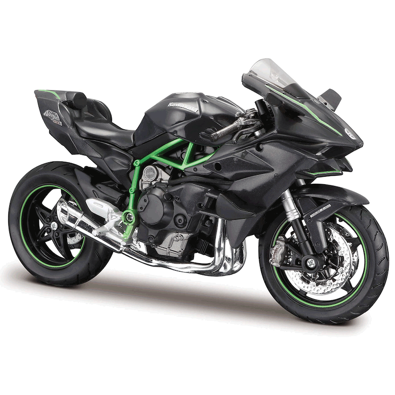 ماکت موتور کاوازاکی H2R نسخه ویژه مایستو مدل دایکست Kawasaki H2R Special Edition Maisto Licenced Die Cast Model 1:18