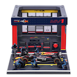 ماکت Pit Pass بوراگو ردبول RB20 شماره 1# مقیاس 1:43 Bburago F1 Red Bull Racing RB20 2024 Pit Pass Diorama Max Verstappen