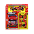 ماکت Pit Pass بوراگو فراری SF-24 مقیاس 1:43 Bburago F1 Ferrari F1 Team SF-24 Pit Pass Diorama Charles Leclerc