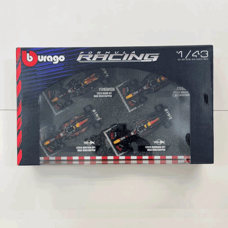 ست 4 عدد ماکت بوراگو ردبول مقیاس 1:43 Bburago F1 Red Bull (4-Car Set) 