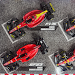 ست 4 عدد ماکت بوراگو فراری مقیاس 1:43 Bburago F1 Ferrari  (4-Car Set)