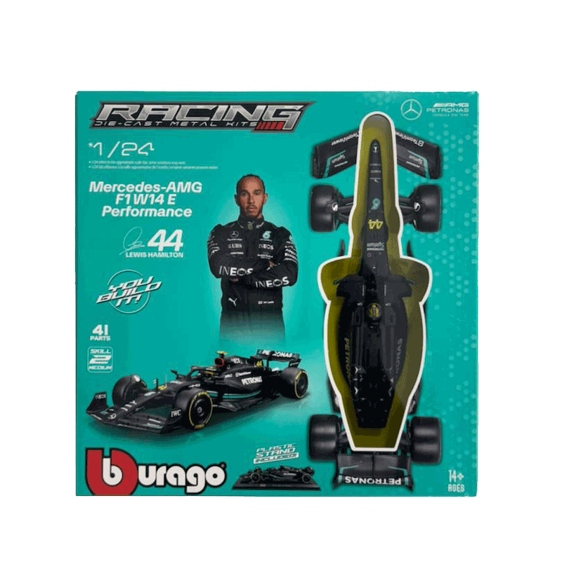 ماکت مرسدس بنز   W14 E  #44  (کیت مدل)مقیاس 1/24 