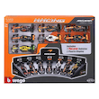مجموعه خودروهای مک‌لارن7عدد بوراگو Bburago - McLaren F1 7 Car Collection with Display