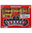 مجموعه خودروهای فراری 7عدد بوراگو Bburago - Ferrari F1 7 Car Collection with Display