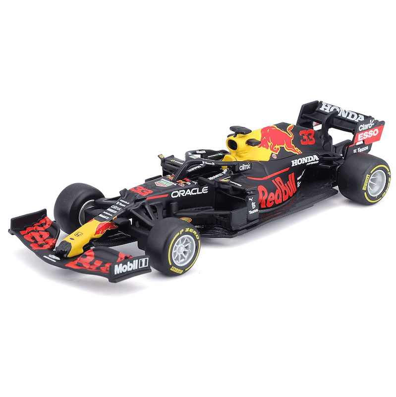 ماکت بوراگو ردبول   RED BULL RACING RB16B VERSTAPPEN مقیاس 1:43 شماره33 