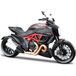 ماکت موتورDucati DIAVEL Carbon برند Maisto مقیاس 1:12