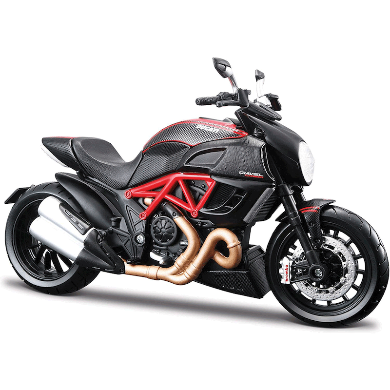 ماکت موتورDucati DIAVEL Carbon برند Maisto مقیاس 1:12