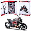 ماکت موتورDucati DIAVEL Carbon برند Maisto مقیاس 1:12