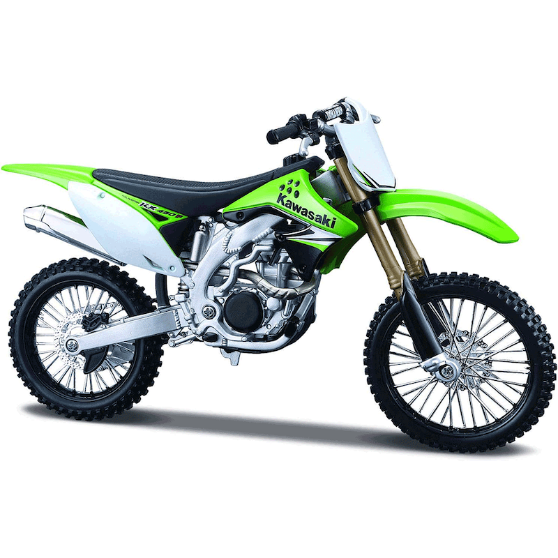 ماکت موتورKawasaki KX 450F برند Maisto مقیاس 1:12
