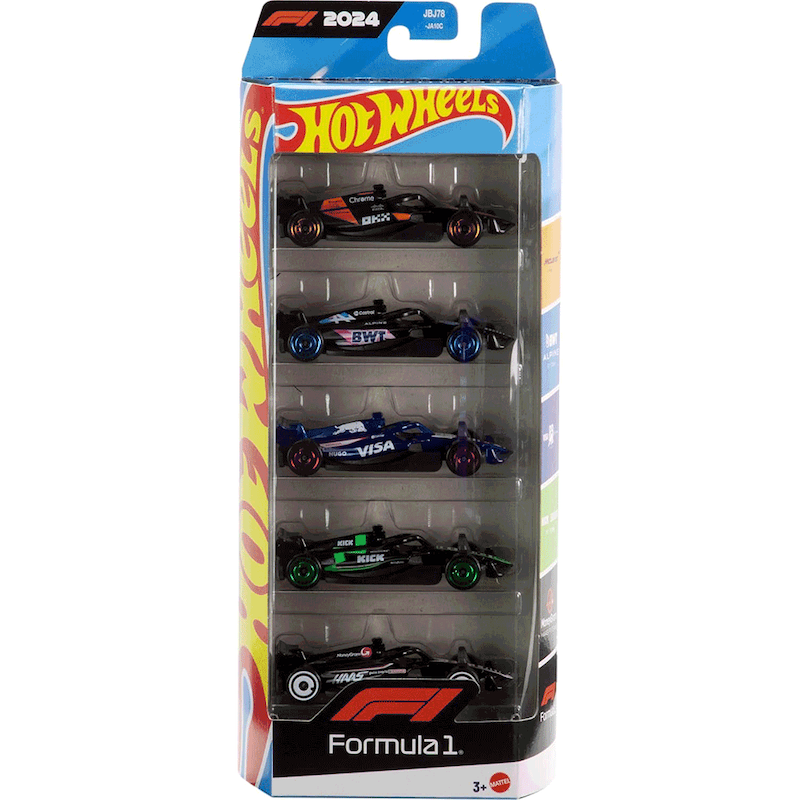 ست ۵تایی هاتویلز فرمول وان Hot WHeels