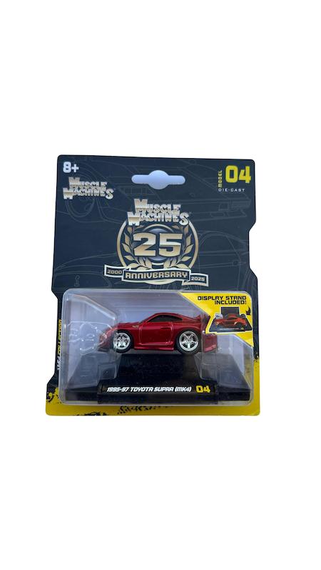 ماکت ماشین مقیاس 1:64  MUSLE MACHINES 1993-97 toyota supra 04