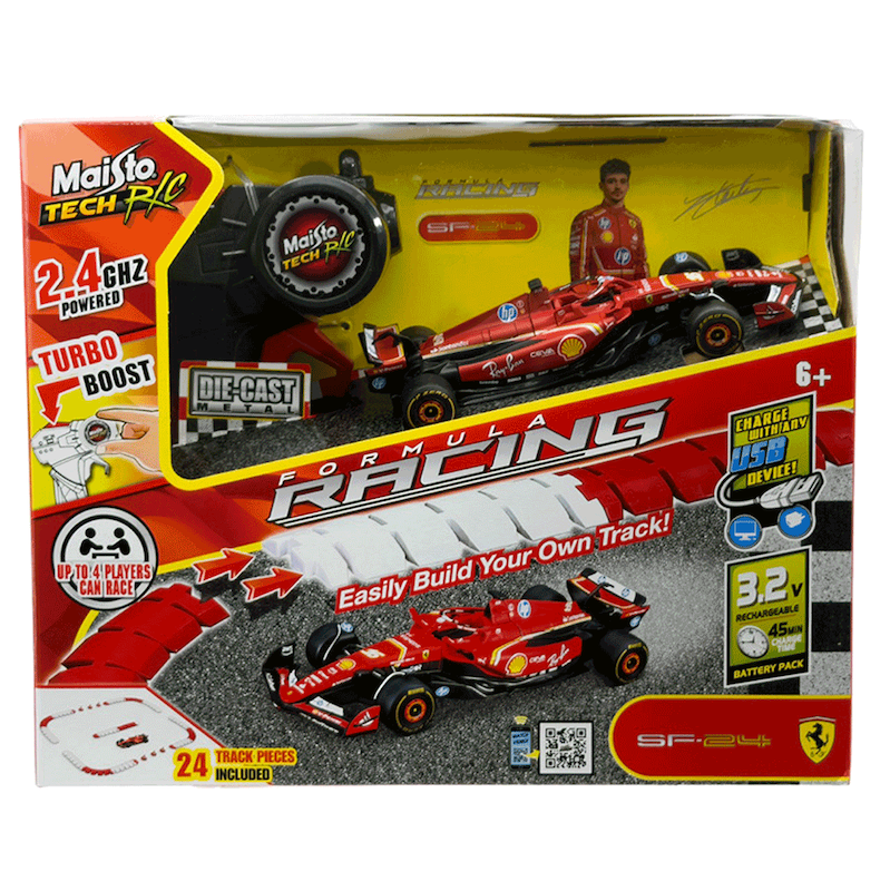 ماکت کنترلی مایستو فراری Maisto Tech RC F1 1:43 Ferrari SF-24  - Leclerc #16