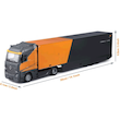 کامیون نیمه سنگین مک لارن BURAGO Mercedes Semi Truck with McLaren MCL38 #4 Norris