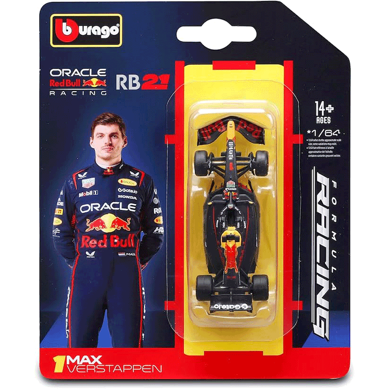 ماکت بوراگو فرمولا وان ردبول 1:64 Bburago F1 REDBULL RB21 2025#1