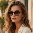 عینک آفتابی زنانه کد 80