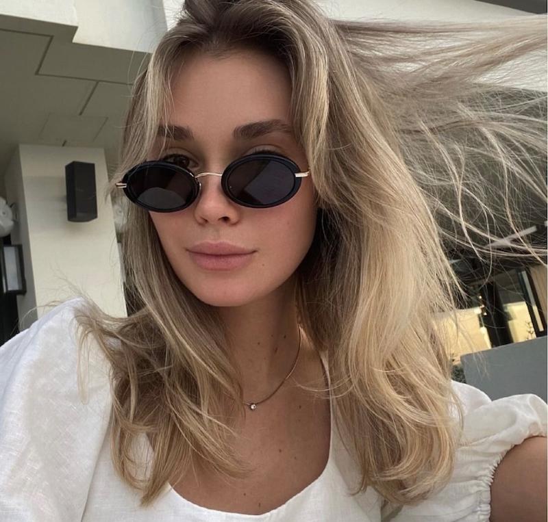 عینک فتابی زنانه برند dior کد 106