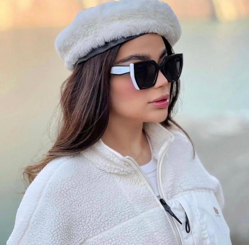 عینک آفتابی زنانه برند prada کد 107