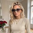 عینک آفتابی زنانه برند dior کد ۵۷