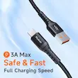کابل شارژ کنفی USB به تایپ سی مک دودو مدل CA-2271