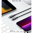 کابل ۱.۸ متری USB-C به لایتنینگ انکر ۵۴۲ مدل A80B2H11