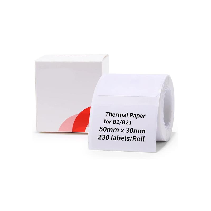 لیبل پرینتر NIIMBOT سایز 30×50 مناسب سری B
