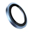 نمای نزدیک از محافظ لنز Blueo Metal Frame رنگ آبی