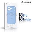 نمای پشت کاور KZDOO Air Skin رنگ سفید