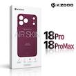 کاور KZDOO Air Skin آیفون ۱۸ پرومکس رنگ مشکی