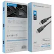 کابل شارژ کنفی پاورولوژی USB-C به لایتنینگ MFI مدل PC018