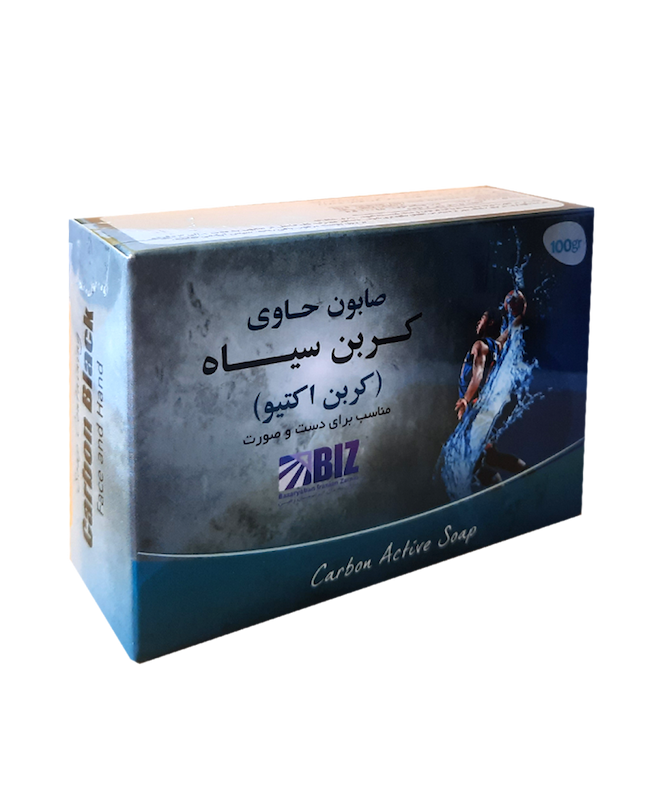 پک ۳ عددی صابون دست و صورت کربن سیاه(کربن اکتیو)