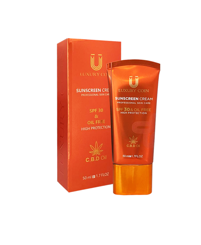 کرم ضد آفتاب spf 50۰ لاکچری کوین