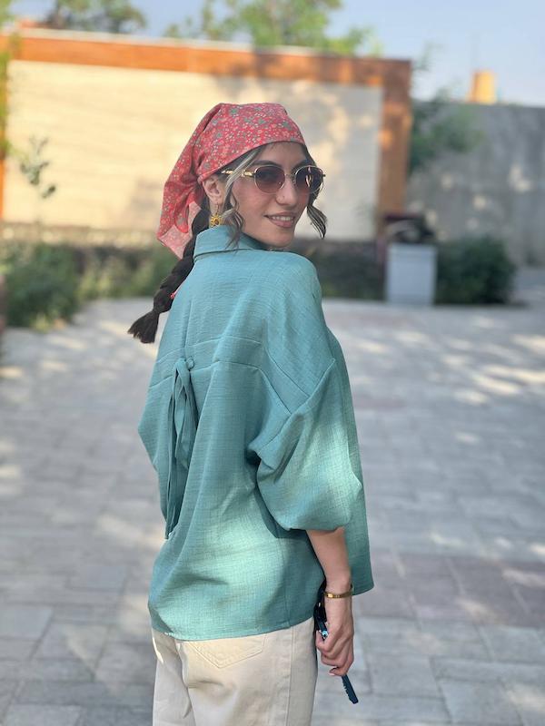 شومیز‌ سبز ماچا