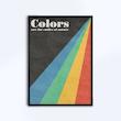 تابلوی طرح colors کد 025