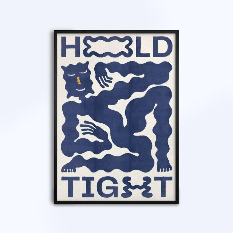 تابلوی طرح Hold tight کد 026
