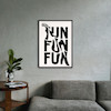 تابلوی طرح fun کد 027