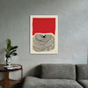 تابلوی طرح Abstract poster کد 028