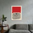 تابلوی طرح Abstract poster کد 028