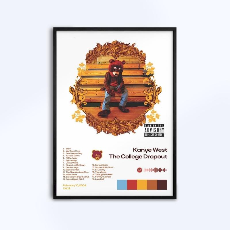 تابلو طرح آلبوم The College Dropout از Kanye West کد 0042