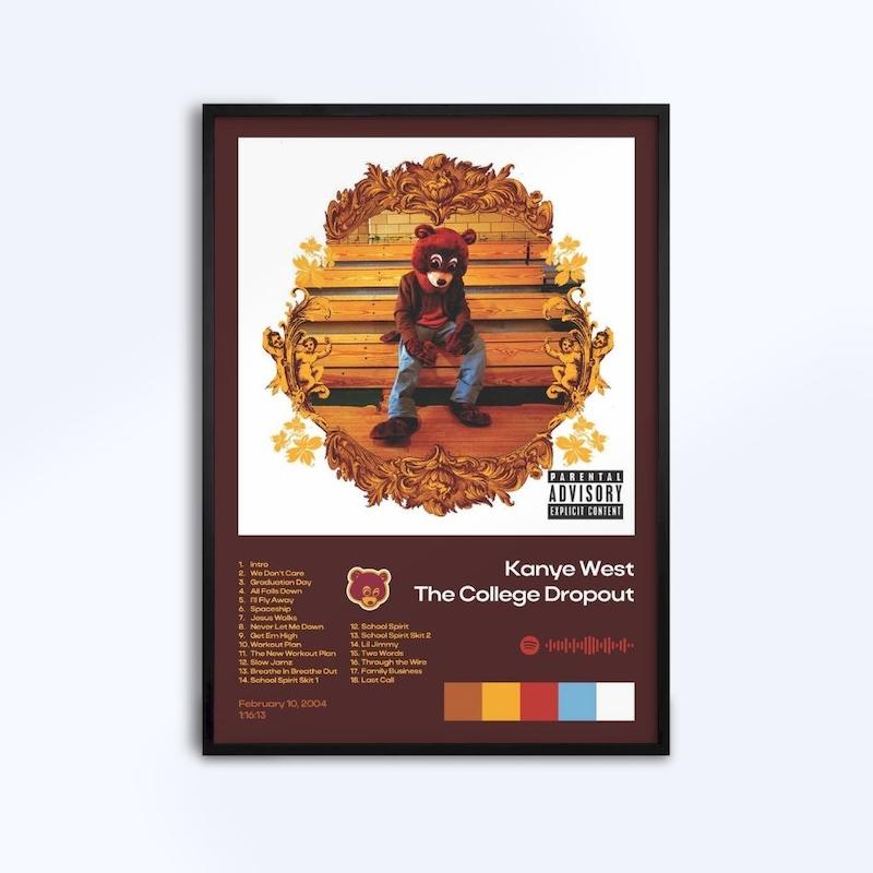 تابلو طرح آلبوم The Collage Dropout از Kanye West کد 0043