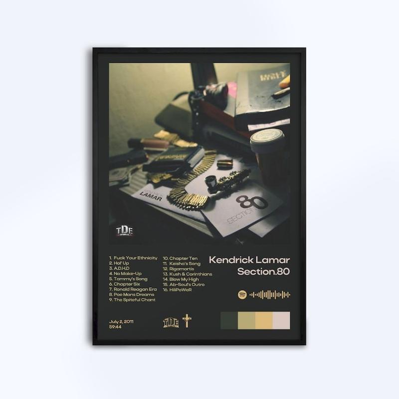 تابلو طرح آلبوم Section.80 از Kendrick Lamar کد 0047
