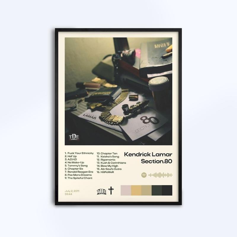 تابلو طرح آلبوم Section.80 از Kendrick Lamar کد 0048