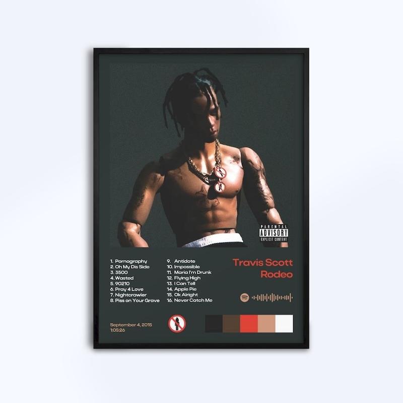 تابلو طرح آلبوم Rodeo از Travis Scott کد 0050