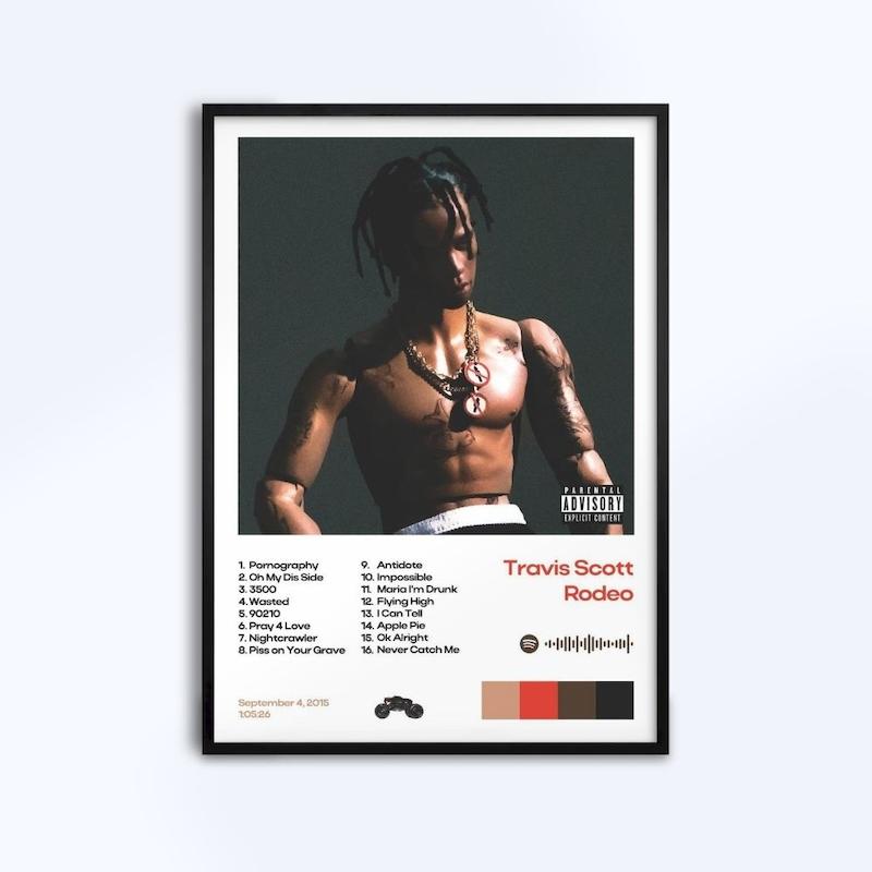 تابلو طرح آلبوم Rodeo از Travis Scott کد 0049