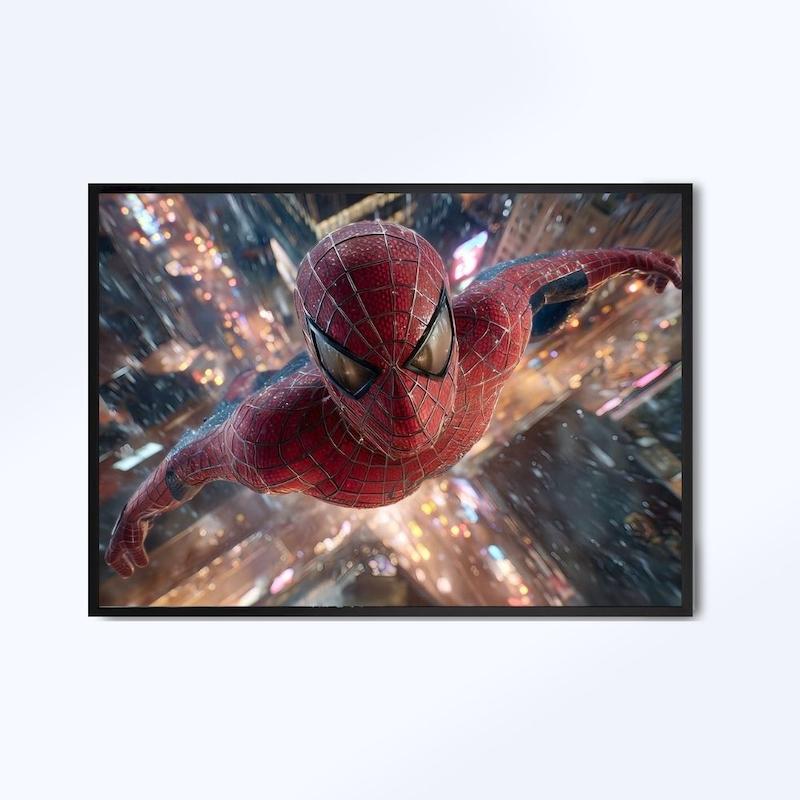 تابلوی طرح spiderman کد 053