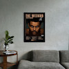تابلوی طرح آلبوم Hurry Up Tomorrow از The Weeknd