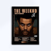 تابلوی طرح آلبوم Hurry Up Tomorrow از The Weeknd