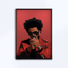 تابلوی طرح The Weeknd