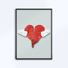 تابلوی طرح آلبوم 808s & Heartbreak از Kanye West
