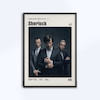 تابلوی طرح سریال Sherlock